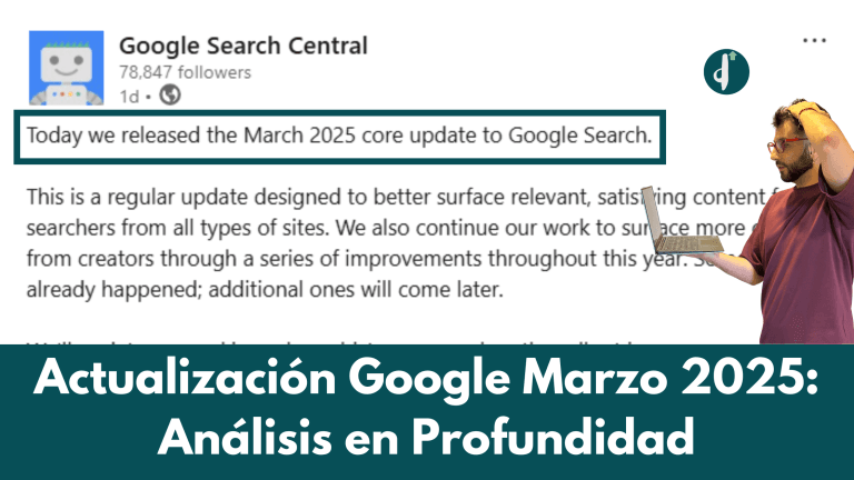 Actualización Google Marzo 2025