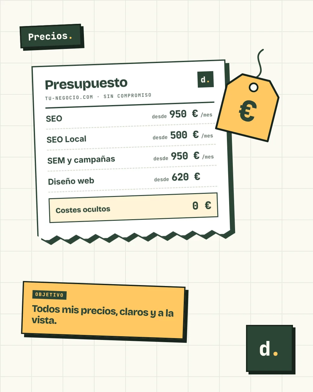 Precios de Danielog