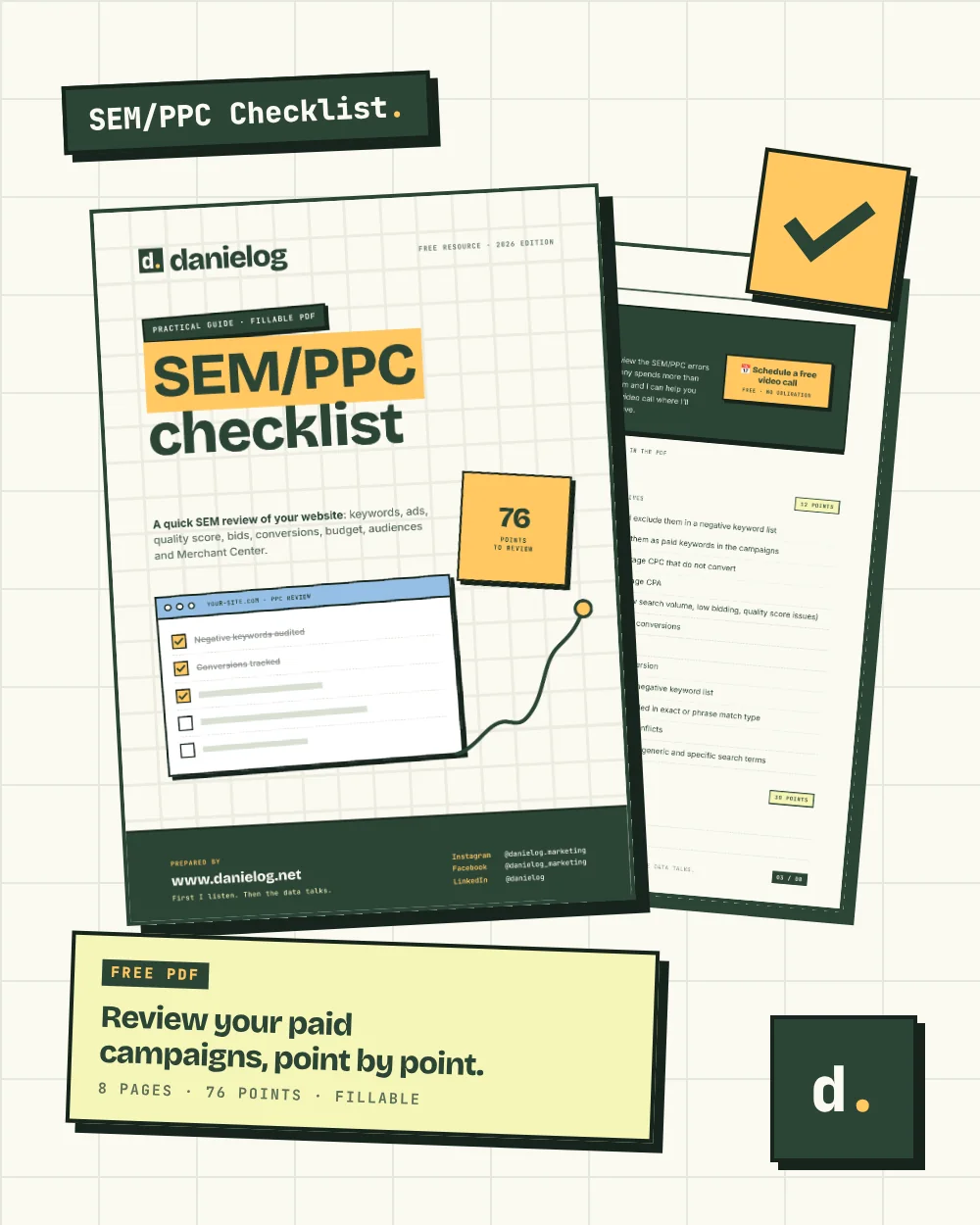 Danielog SEO Checklist