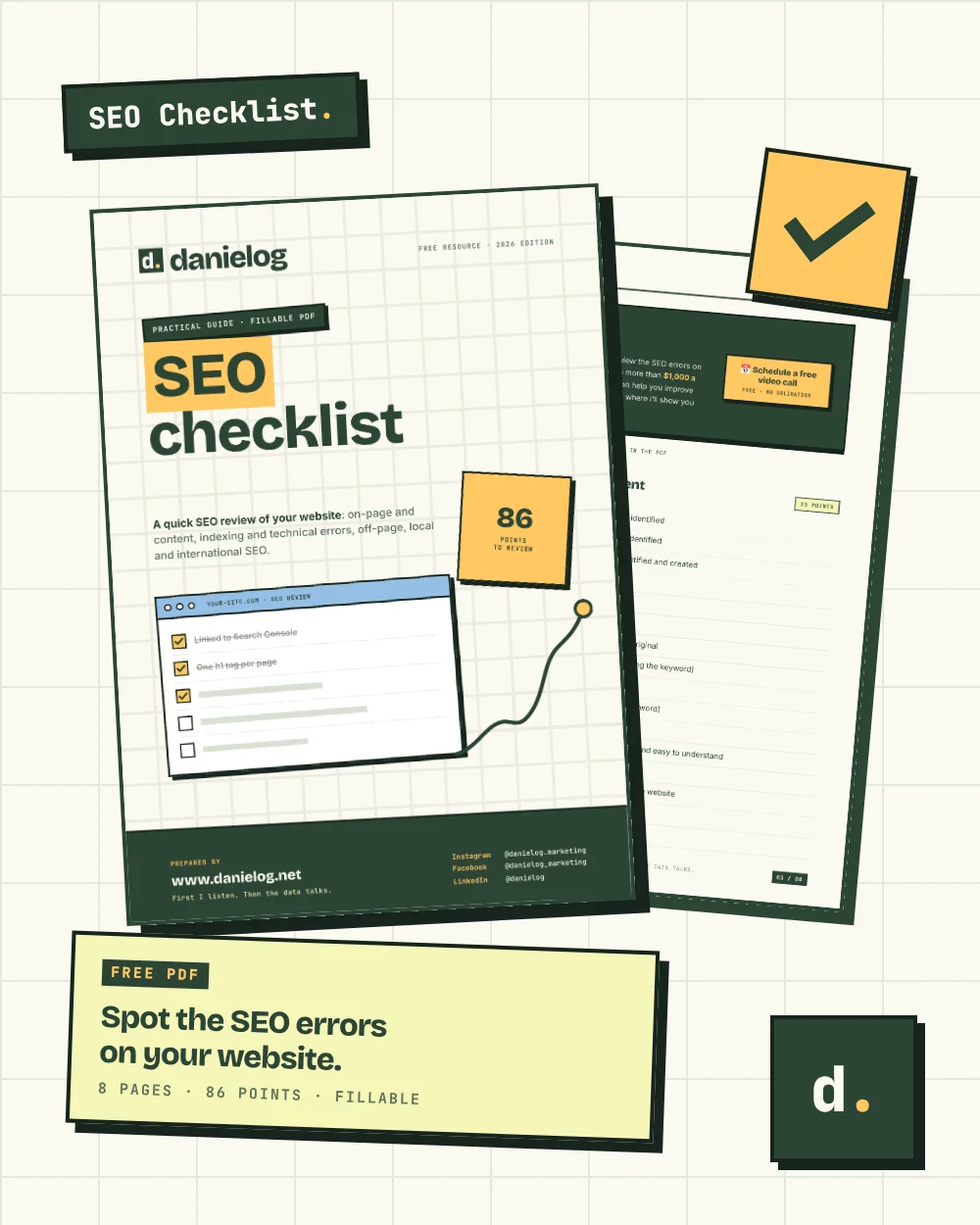 SEO Checklist Danielog